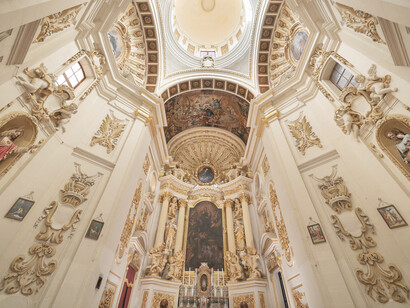 The Tal-Pilar Church in Malta is a splendid testament to architectural beauty
