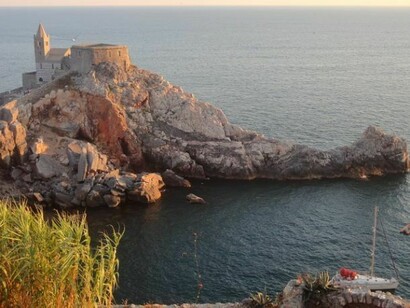 San Pietro´s church, next to the Mediterranean sea