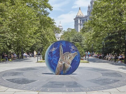 Katja Novitskova. Courtesy of Public Art Fund