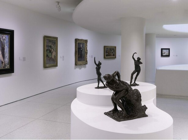 Thannhauser Collection, exhibition view. Courtesy of Guggenheim Museum