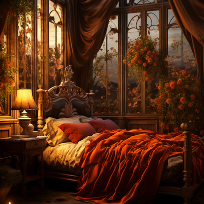 Quarto secreto. Um quarto onde o meu Jardim possa acontecer