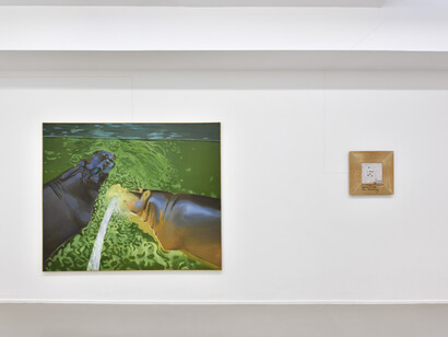 Divers artistes, The guiding thread, vue d'exposition. Avec l'aimable autorisation de la Galerie Suzanne Tarasieve