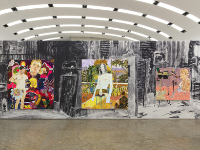 Richard Hawkins, Potentialities, ausstellungsansicht. Mit freundlicher genehmigung der Kunsthalle Wien