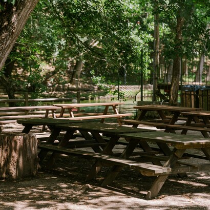 Il parco del Grassano, Telese, Benvento, Italia