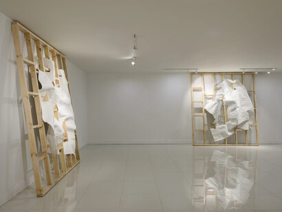 Pavel Acosta, The anatomy lesson, exhibition view. Courtesy of Pan American Art Projects