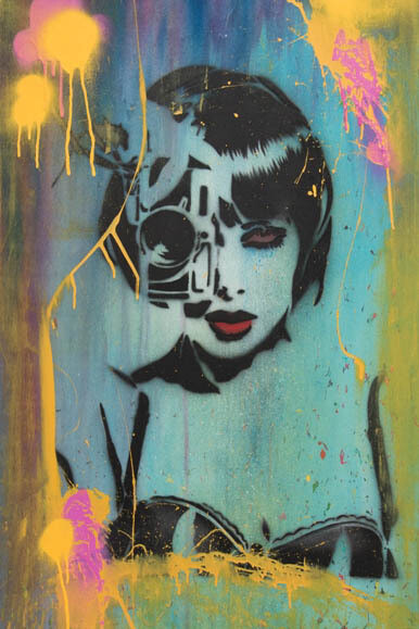 Alex Korolkovas, Valentina, 2017, 100x70 cm