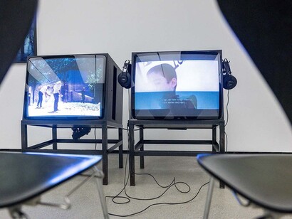 Verschiedene künstler, Räume öffnen! Ausstellungsansicht. Mit freundlicher genehmigung des Museum der Moderne