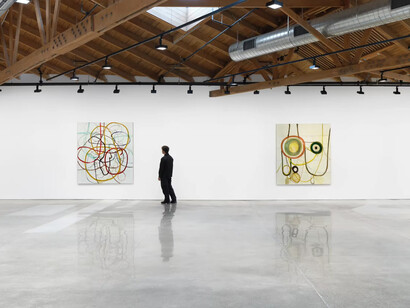 Zhang Enli, exhibition view. Courtesy of Hauser & Wirth Gallery