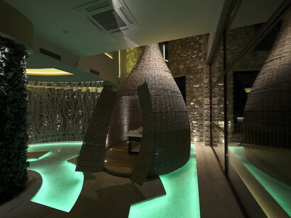 Il Baco, saletta trattamenti, foto Luca Morandini