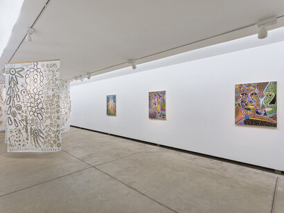 Presentation : Ruku, installation view. Courtesy of Galeria Millan