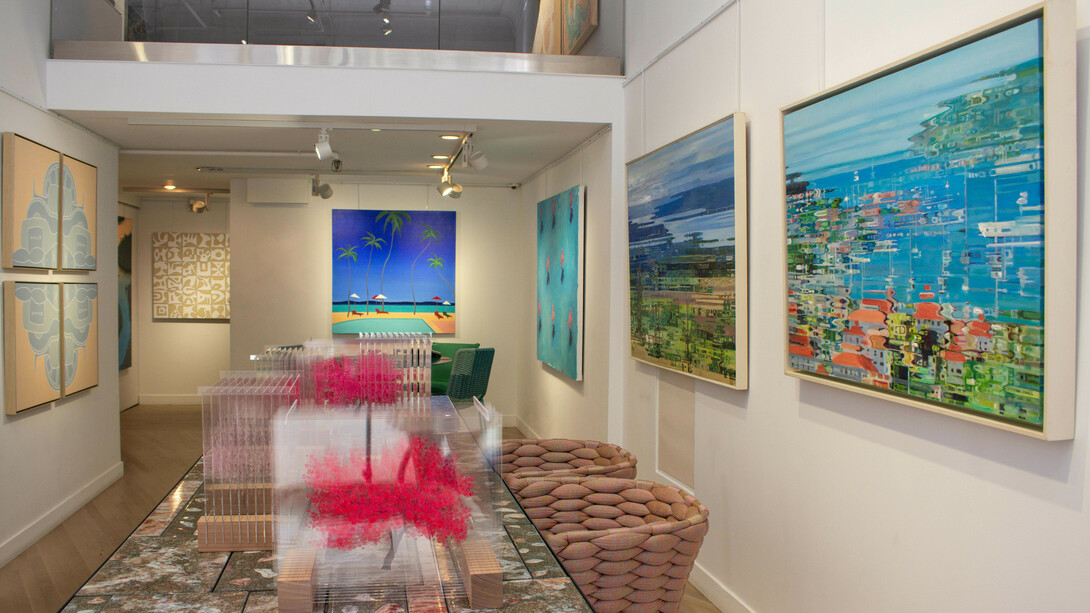Various artists, The joy of being, exhibition view. Courtesy of Space Gallery