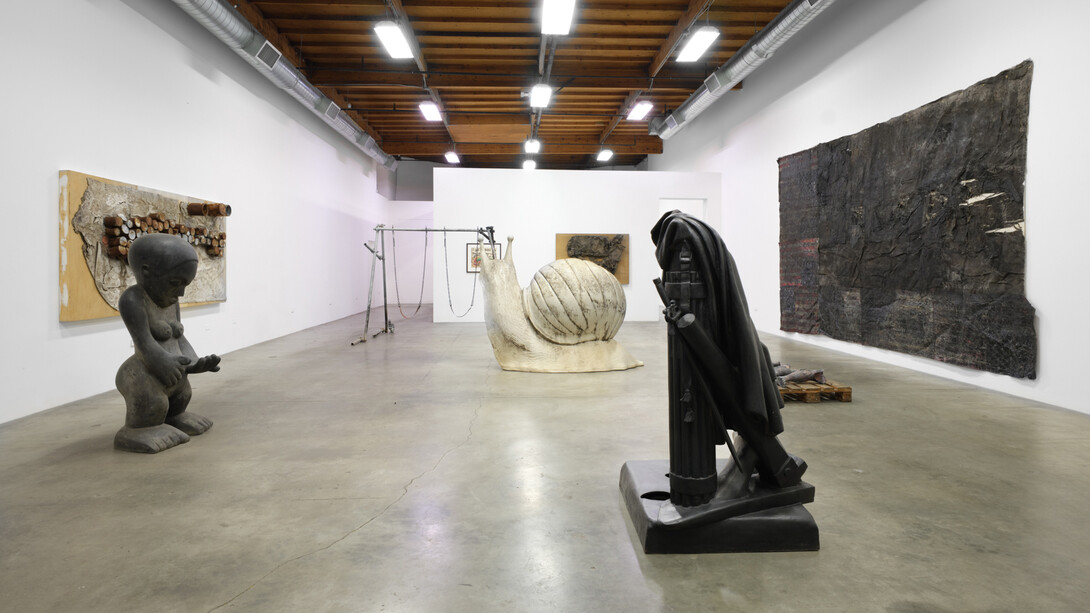 Various artists, Burn me! Exhibition view. Courtesy of The Box Gallery