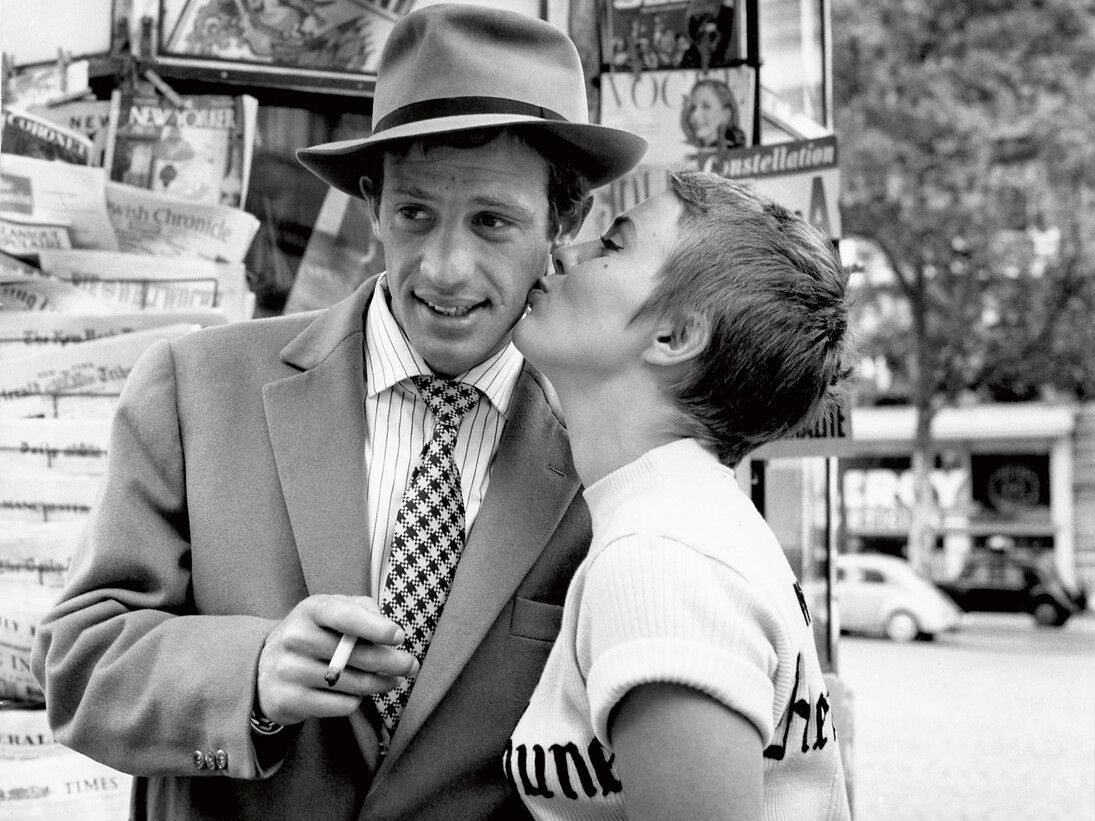 Raymond Cauchetier, Bout de Souffle (Champs Elysees), (Jean-Luc Godard), 1959. Copyright Raymond Cauchetier, courtesy James Hyman Gallery, London