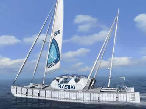 The Plastiki's model