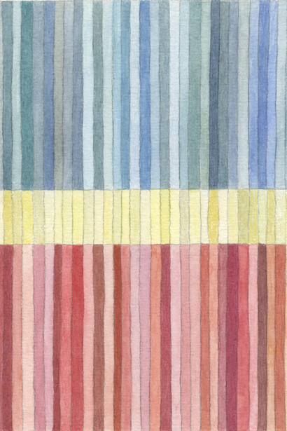 The Middle Way- 16 x 12 cm - watercolour - Mark Weighton 2023
