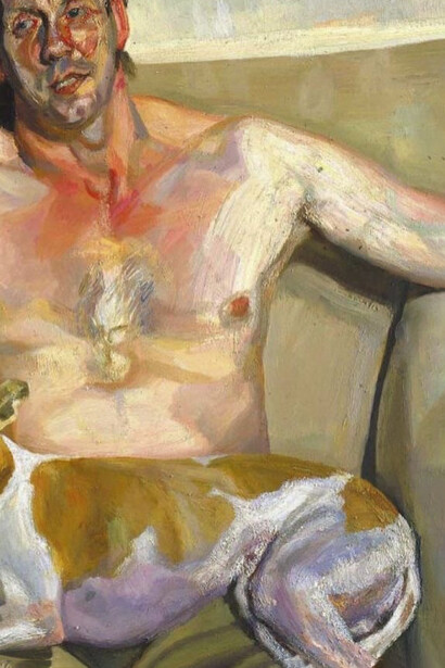 Lucian Freud, Eli y David (detalle) (2005-2006)