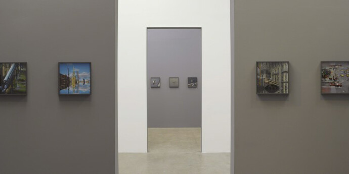 Lucas Samaras, Exhibition view. Courtesy of Pace Gallery