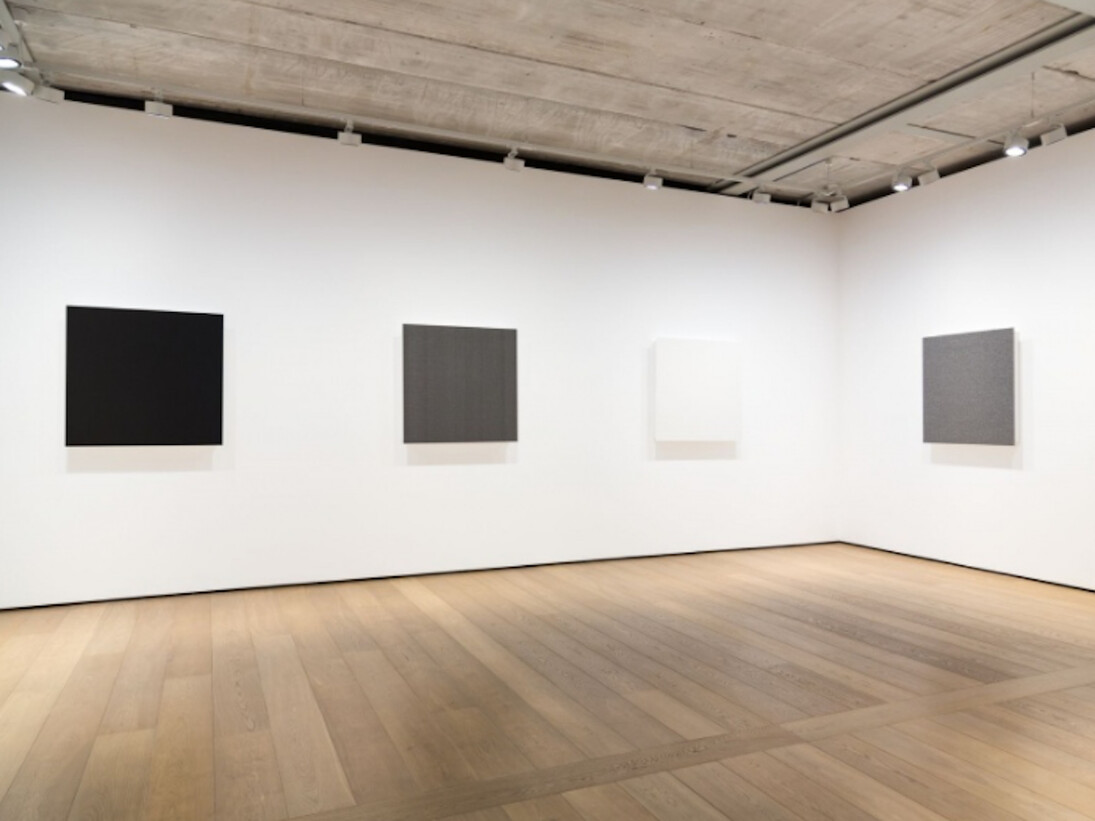 Ryoji Ikeda, Exhibition view. Courtesy of Almine Rech Gallery
