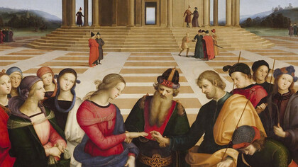 Raffaello, "Lo Sposalizio della Vergine"