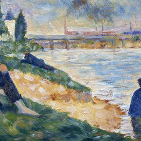 Georges Seurat
A Study for 'Une Baignade'
