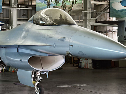 General Dynamics F-16A Fighting Falcon. Courtesy of Pearl Harbor Aviation Museum