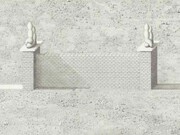 Paul Noble, A Wall is a Path, 2011, Pencil on paper, 31 1/8 x 60 inches unframed  (79 x 152.4 cm)