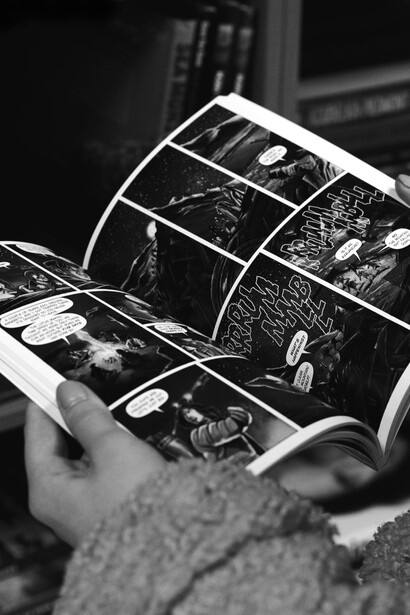 Ob es sich um Comics, Mangas oder Graphic Novels handelt, die bunten Werke machen sich bemerkbar