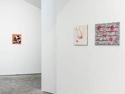 Thé van Bergen, Made in Belgium, vue de l'exposition. Avec l'aimable autorisation de la galerie Valerie_Traan