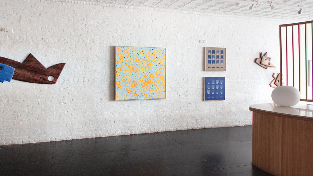 Mapping the Margin: Fitzhugh Karol, Kit Porter, and Carla Weeks, 2023, installation view. Courtesy of Uprise Art