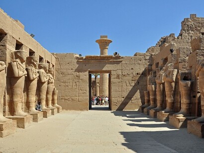 Tempio di Karnak in Egitto