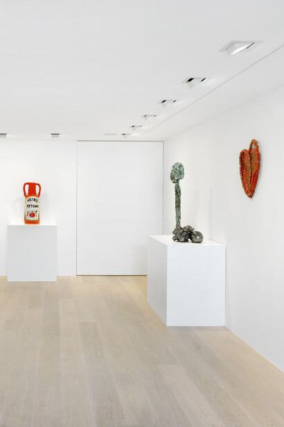 Fire and Clay. Courtesy of Gagosian