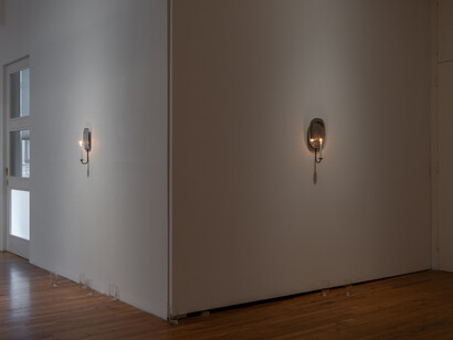 Pam Virada, Silvering the sky, exhibition view. Courtesy of 47 Canal Gallery