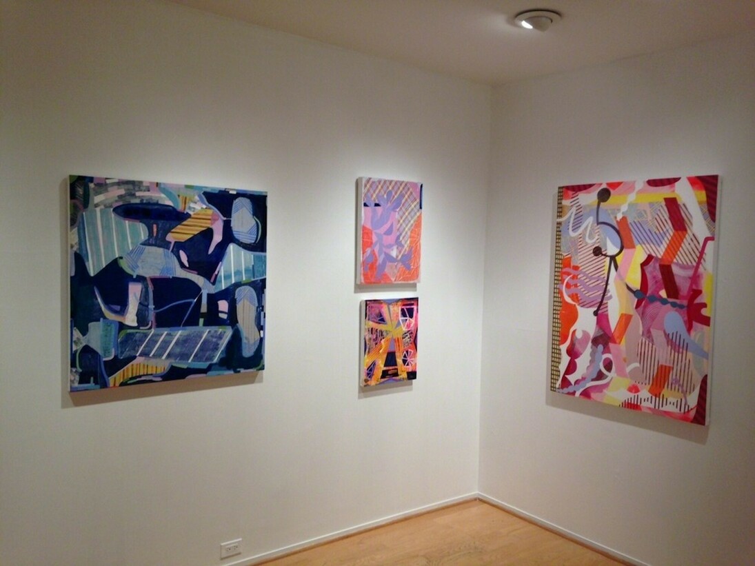 Sarajo Frieden, Exhibiton view. Courtesy of Launch LA