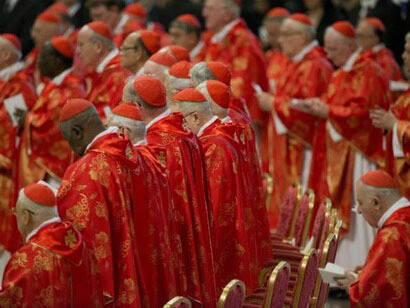 Cardenales de todo el mundo reunidos en el Vaticano 2013, Roma, Italia