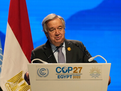 António Guterres, secretario general de las Naciones Unidas (ONU)
