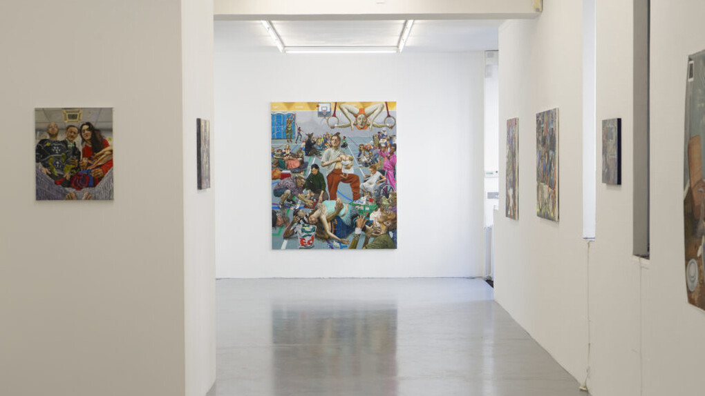 Marcos Carrasquer, Abra su maleta, vue d'exposition. Avec l'aimable autorisation de la Galerie Polaris