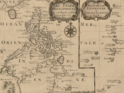 Mapa de las islas Filipinas