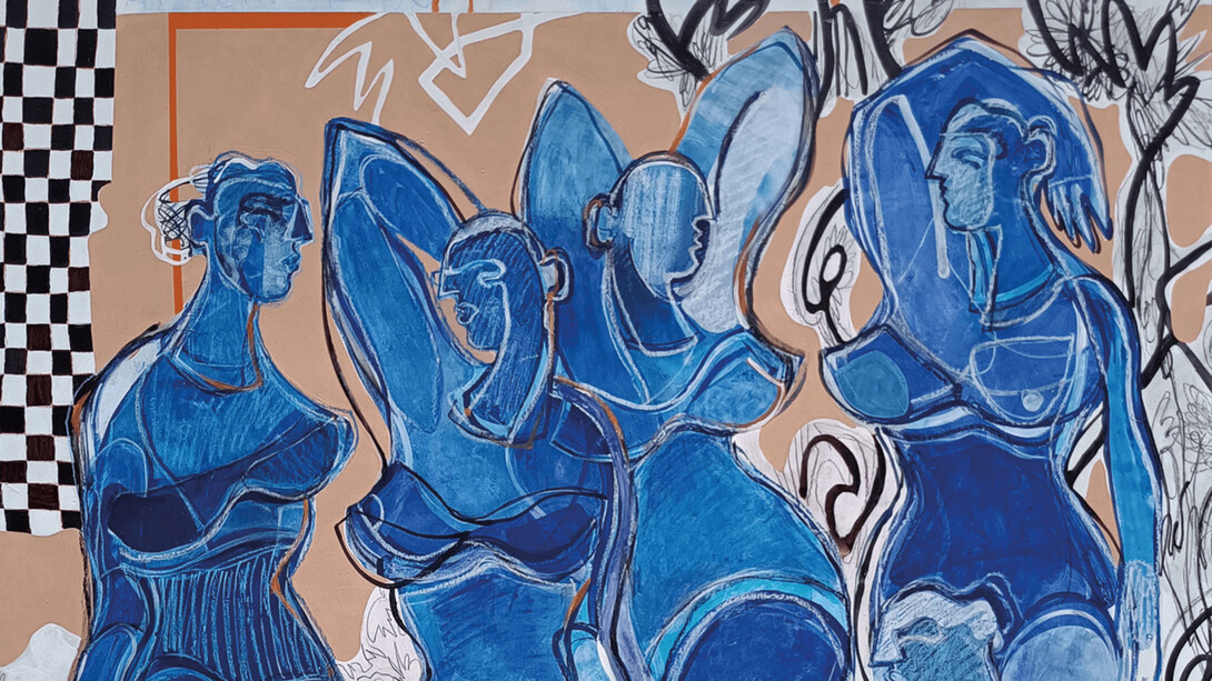 Charoula Nikolaidou, Avignon girls partying. Courtesy of Varvara Roza Gallery