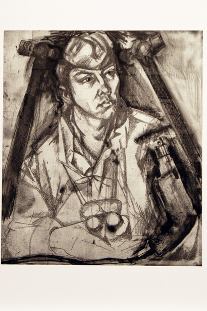 Jim Dine, A History of Communism, 2012, One of a suite of 45 stone lithographs with additional etching and engraving, Edition of 10, Courtesy of Alan Cristea Gallery