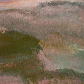Edgar Degas, Landscape, 1892.
Pastel over monotype on paper. Denman Waldo Ross Collection.