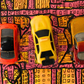 Roger Jones, Love 80 houses, 2025. Courtesy of Fountain House Gallery