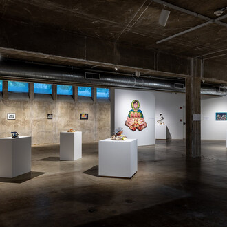 Various artists, Out of stock, exhibition view. Courtesy of Contemporary Arts Museum Houston