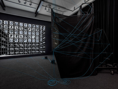 J. Yolande Daniels, To a future space-time, exhibition view. Courtesy of CAAM