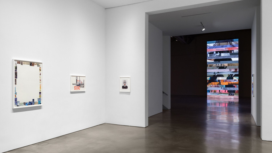 Christian Marclay, Subtitled, exhibition view. Courtesy of Paula Cooper Gallery 