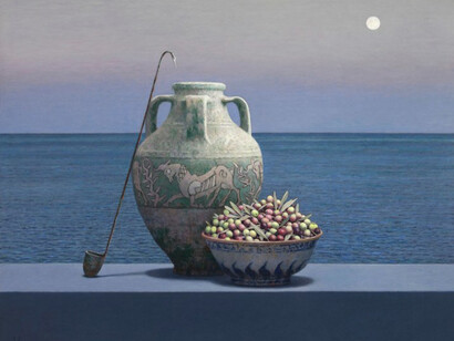 Guillermo Muñoz Vera, Olives of the Mediterranean, 2020. Courtesy of Forum Gallery