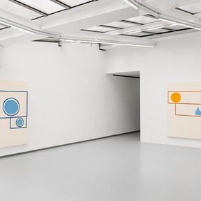 Exhbition view « City Housing », Solo show by Stephen Felton. Courtesy Valentin, Paris / © Grégory Copitet