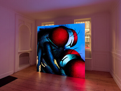 Özgür Kar, Heavy ground, exhibition view. Courtesy of Emalin Gallery