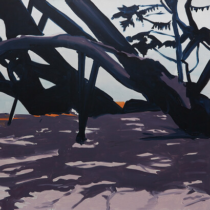 Koen van den Broek, 2020, Shaded, 140x200 cm.Courtesy of Gallery Baton (detail)