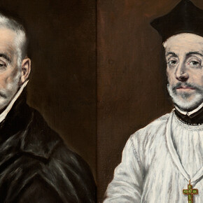 El Greco, Portrait of Antonio de Covarrubias y Leiva (detail)