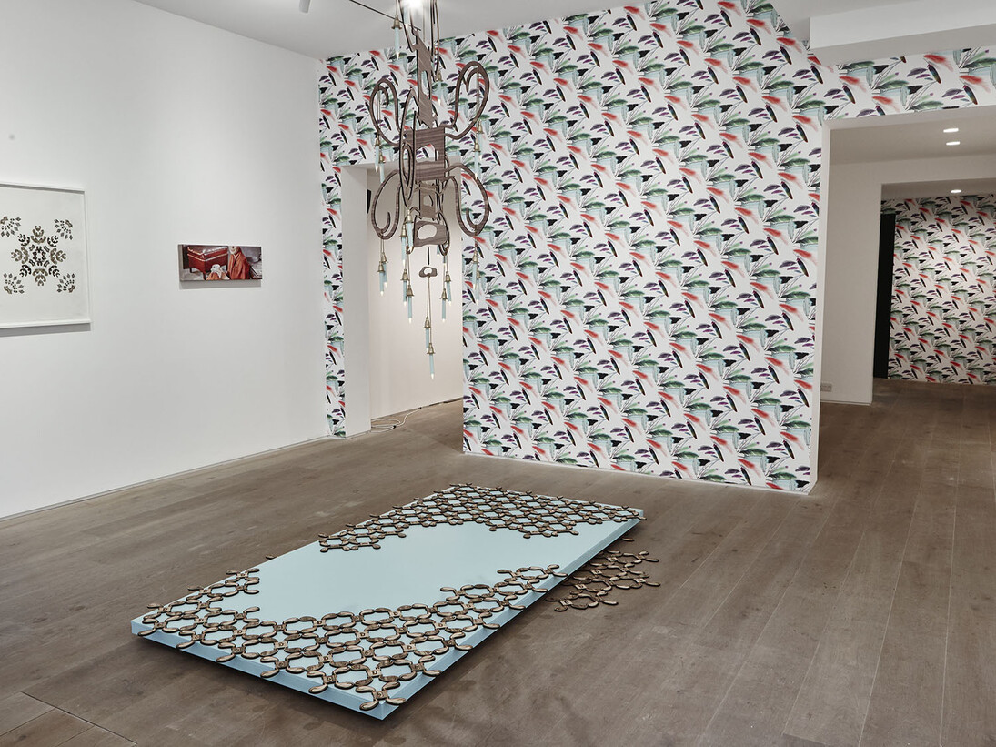 "We Never Dream Alone" installation view at Kristin Hjellegjerde Gallery, London